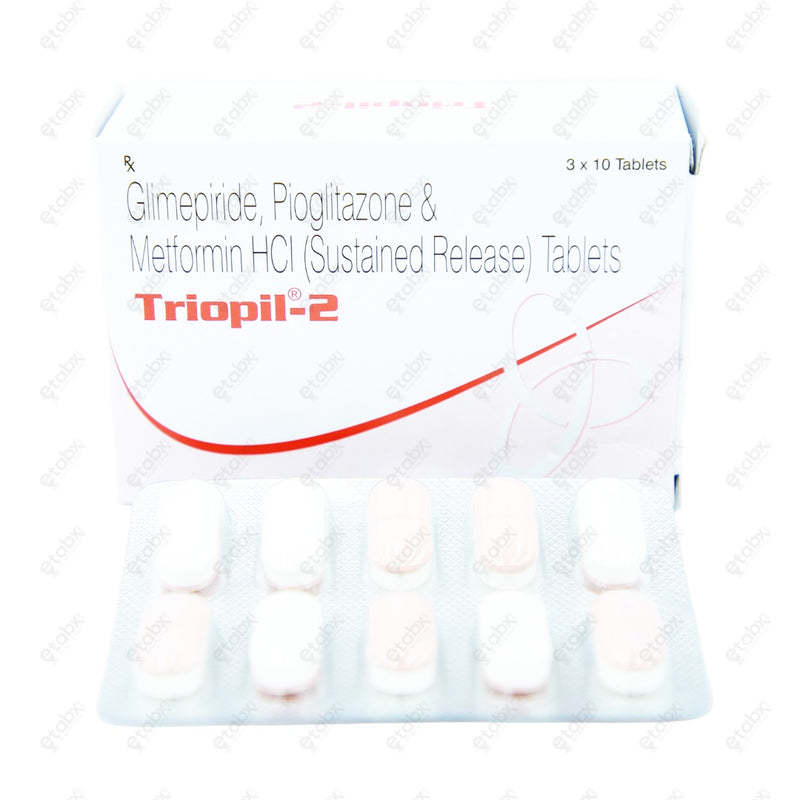 Triopil 2mg Tablet 10's