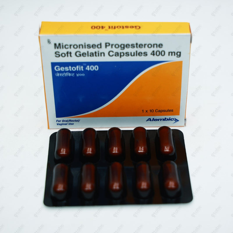 GESTOFIT 400MG Capsules 10's