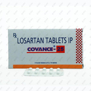Covance 25 Tablet 10's