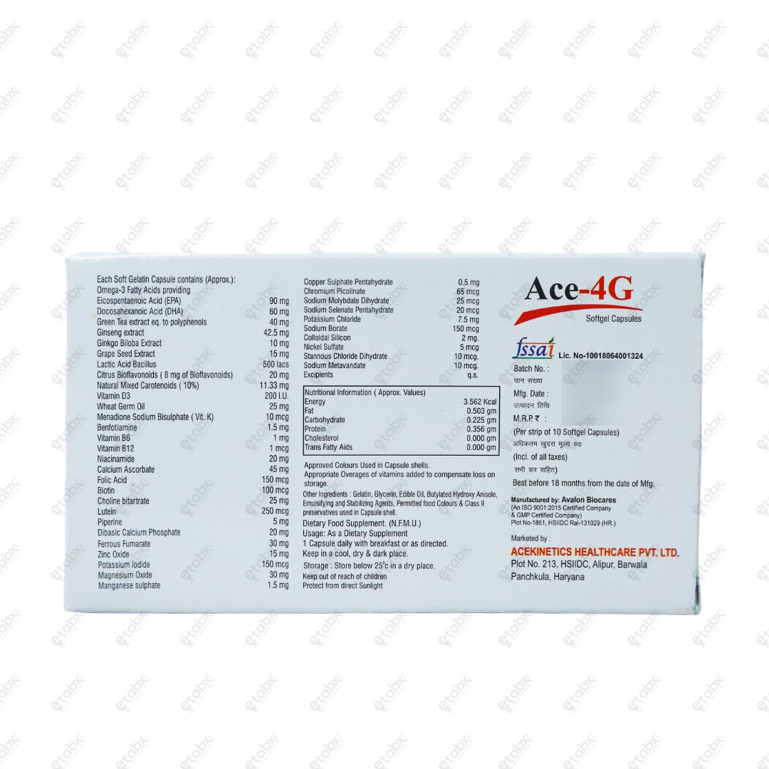 ACE 4G Capsule 10's