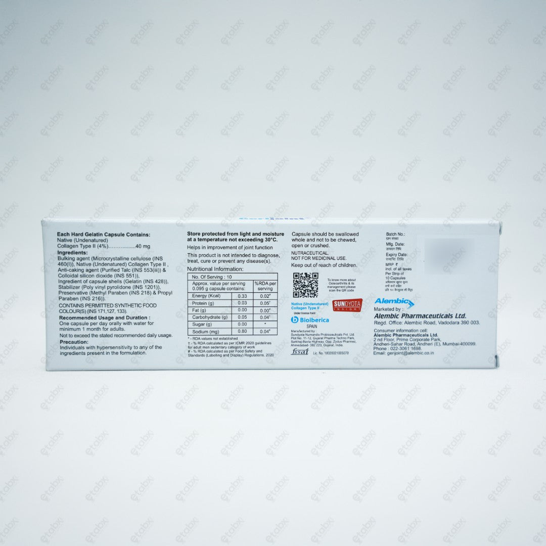 Gerijoint Capsules 10's