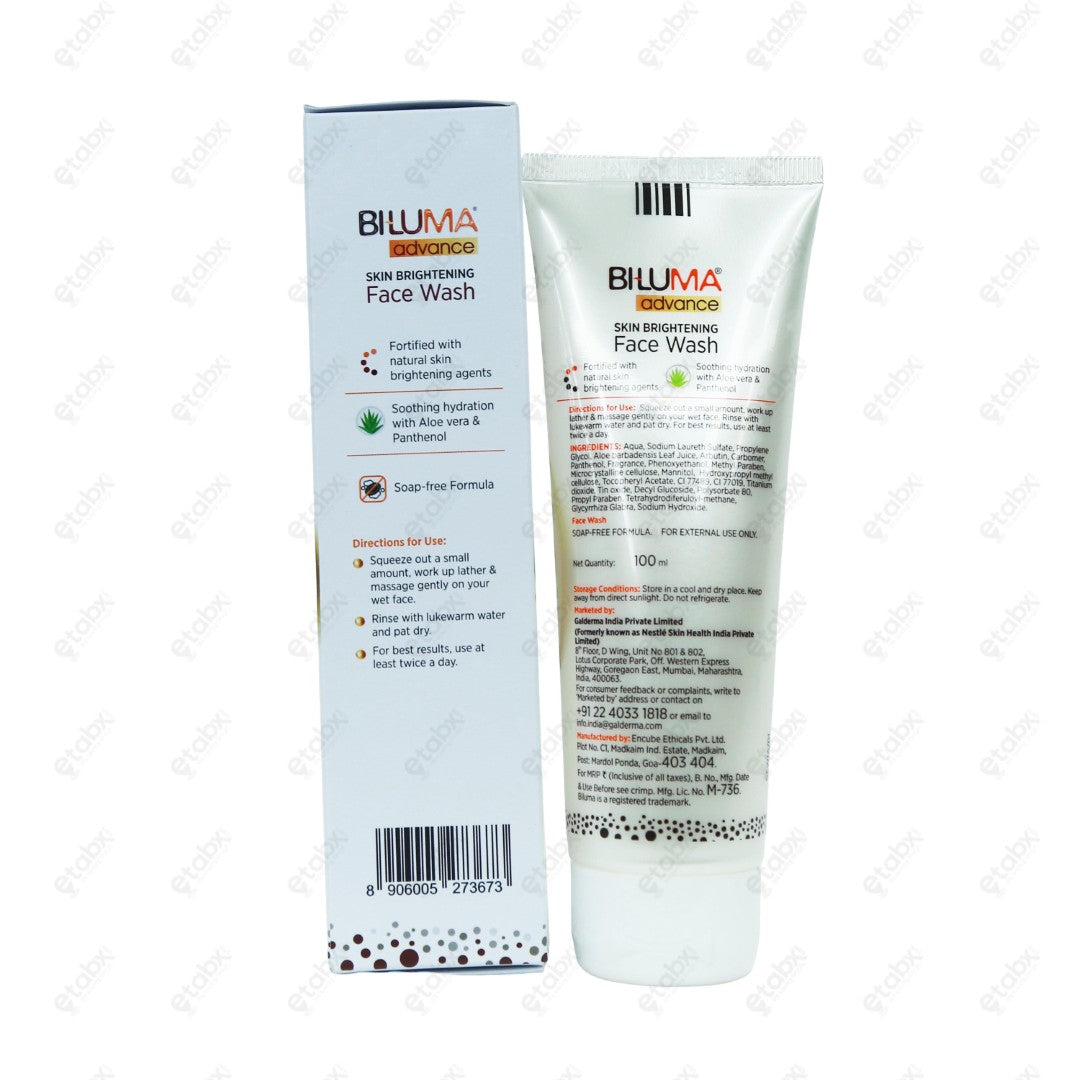 Biluma Advance Face Wash 100ml