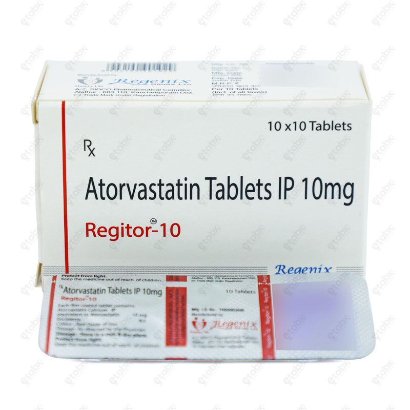 Regitor 10 mg Tablets 10's