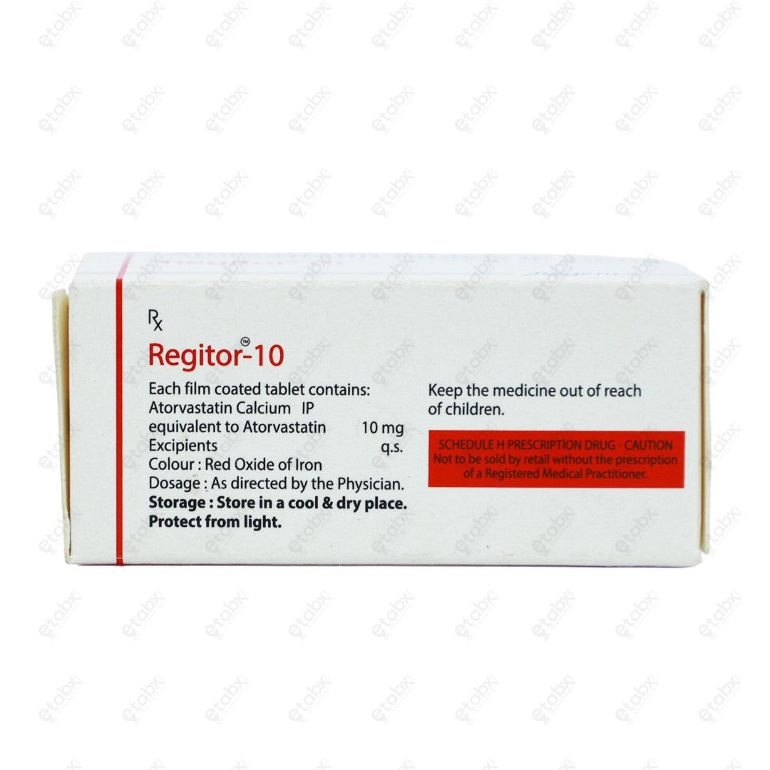 Regitor 10 mg Tablets 10's