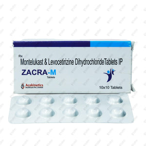 Zacra M Tablet 10's