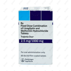 TRAJENTA DUO 1000mg Tablets (10's)