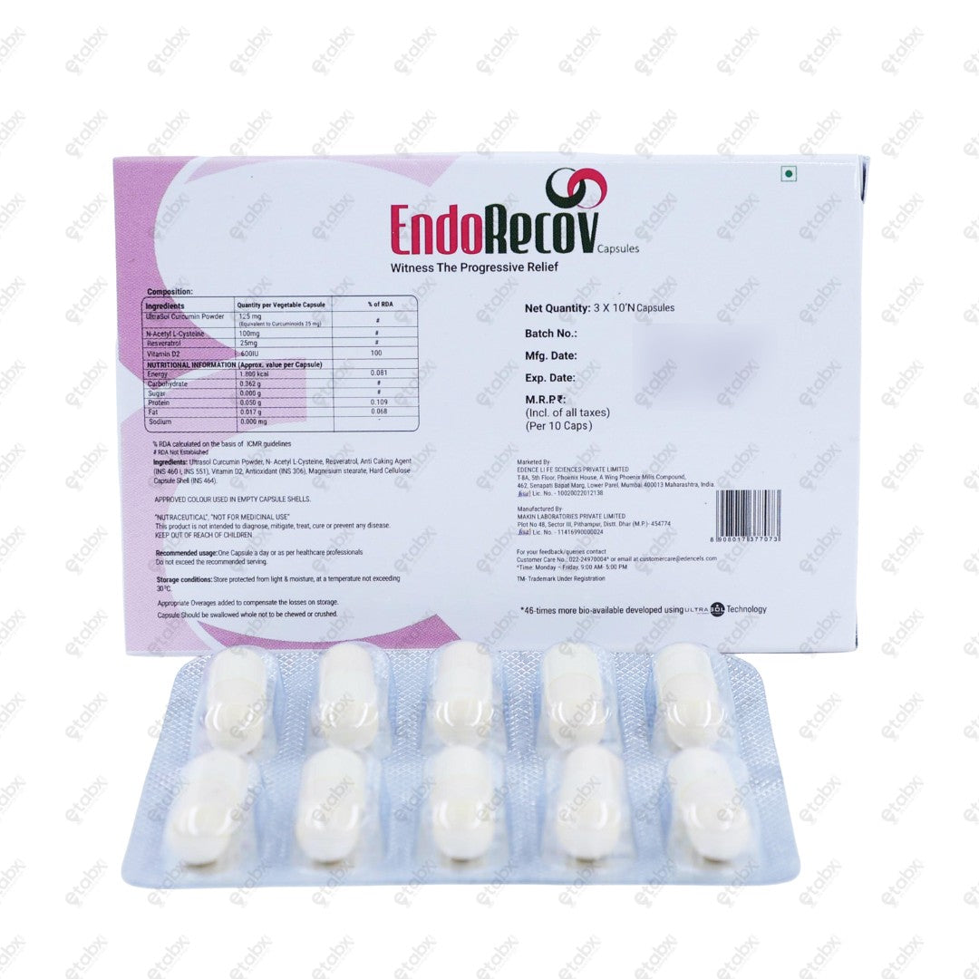 ENDORECOV Capsule 10's