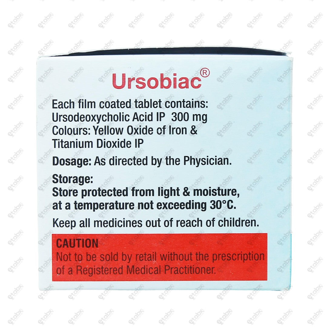 Ursobiac 300mg Tablet 10's