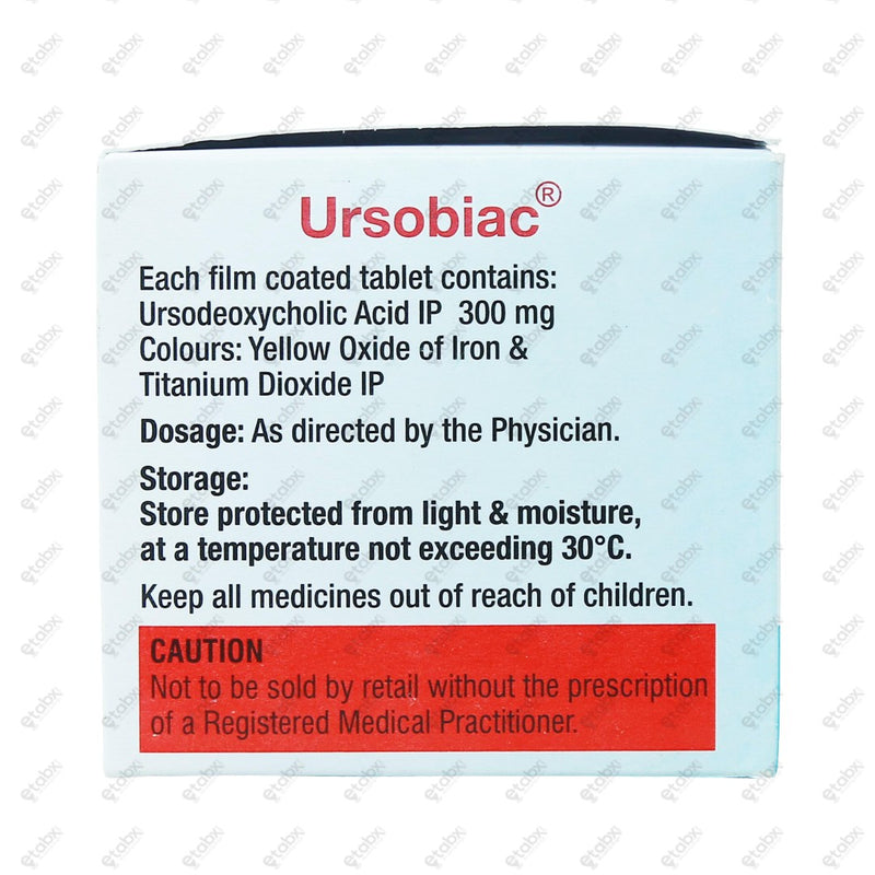 Ursobiac 300mg Tablet 10's