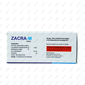 Zacra M Tablet 10's