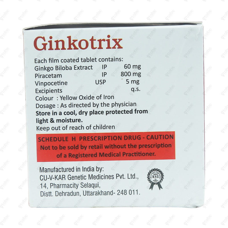 Ginkotrix Tablet 10's
