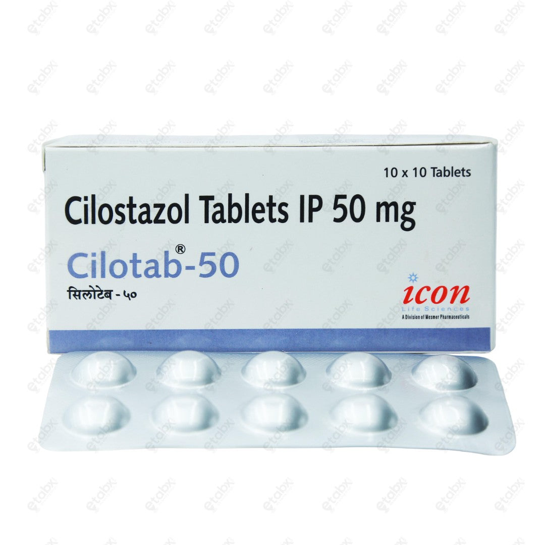 Cilotab 50mg Tablet 10's