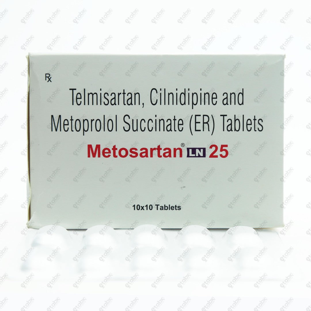 Metosartan LN 25mg Tablet 10s