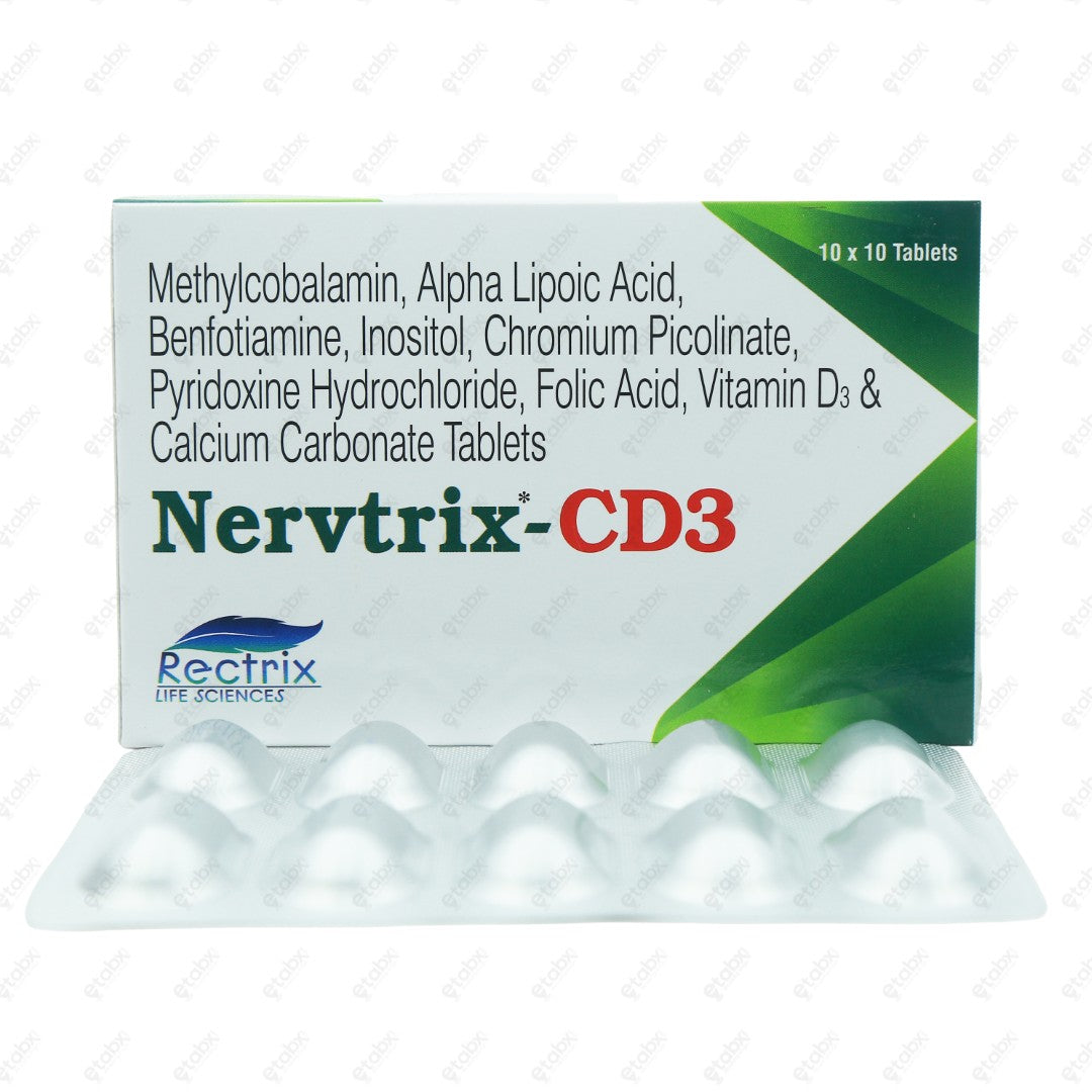 Nervtrix CD3 Tablet 10's