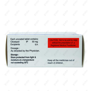 Cilotab 50mg Tablet 10's
