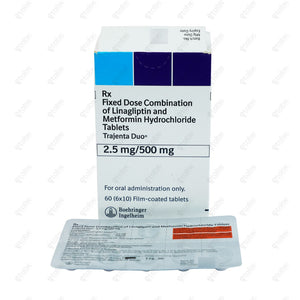 TRAJENTA DUO 500mg Tablets (10's)