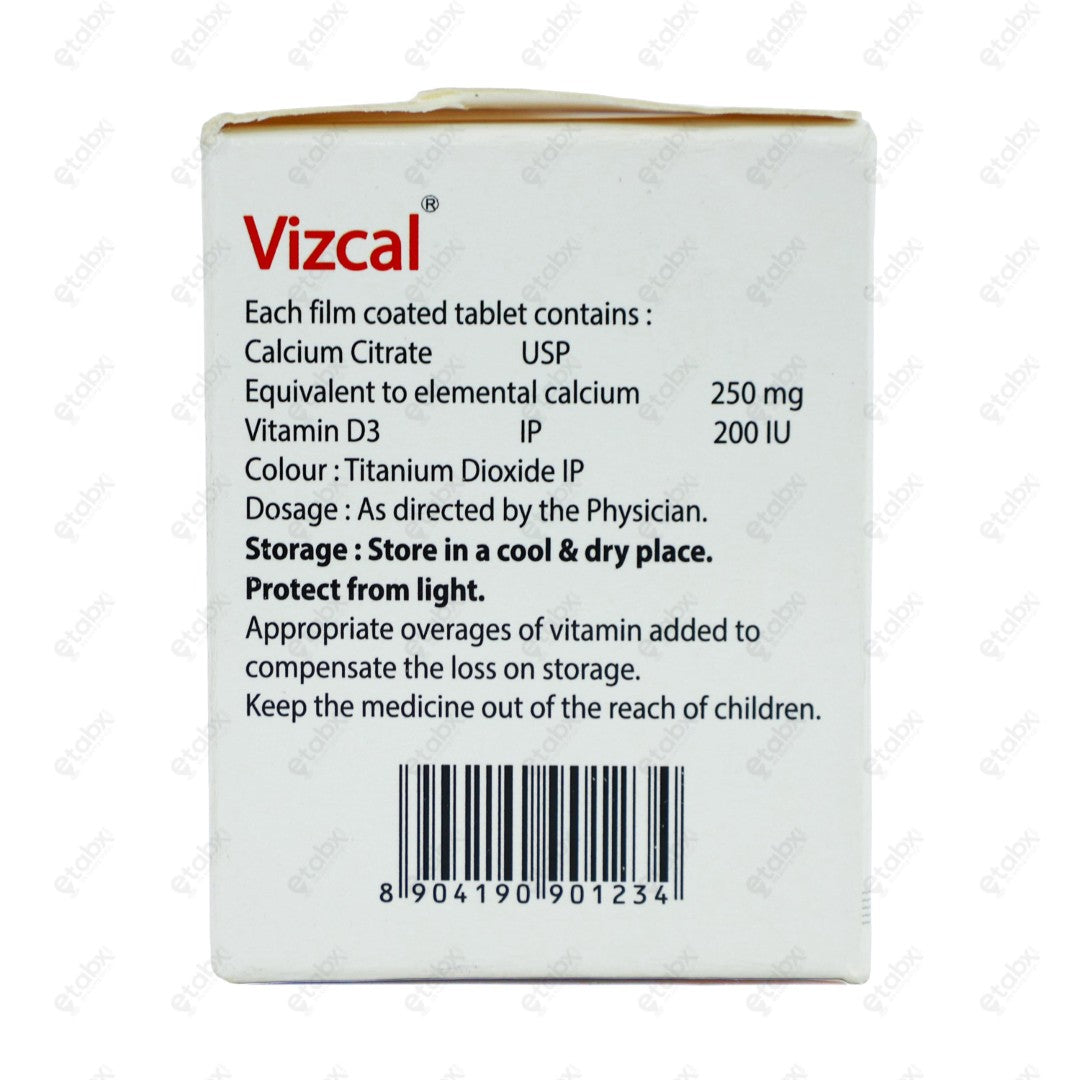 Vizcal Tablets 10's