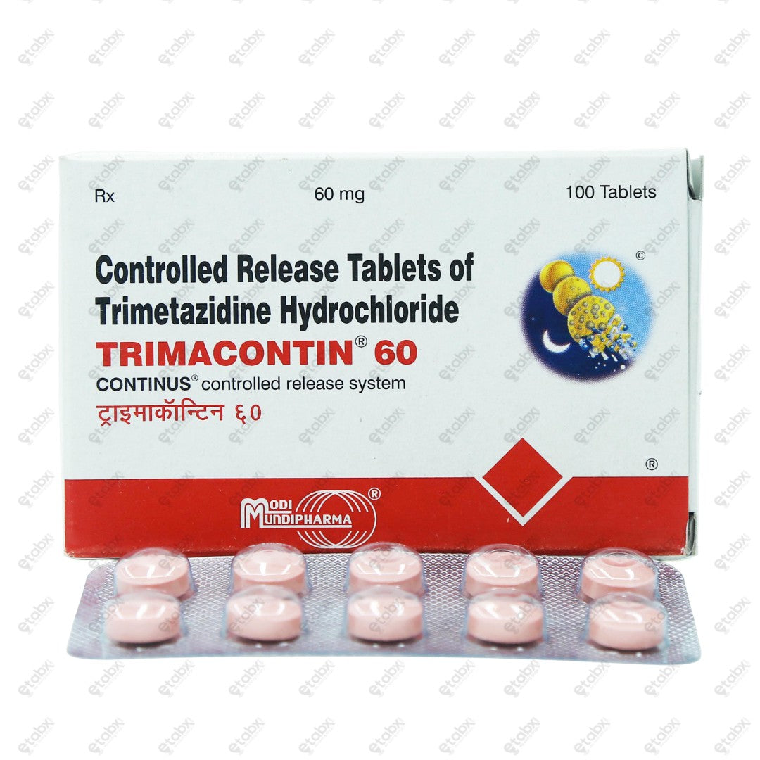 Trimacontin 60mg Tablet 10's
