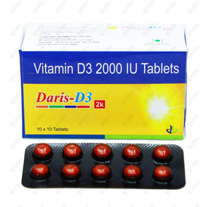 Daris D3 2K Tablets 10's