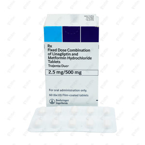 TRAJENTA DUO 500mg Tablets (10's)