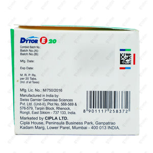 Dytor E Tablet 10's