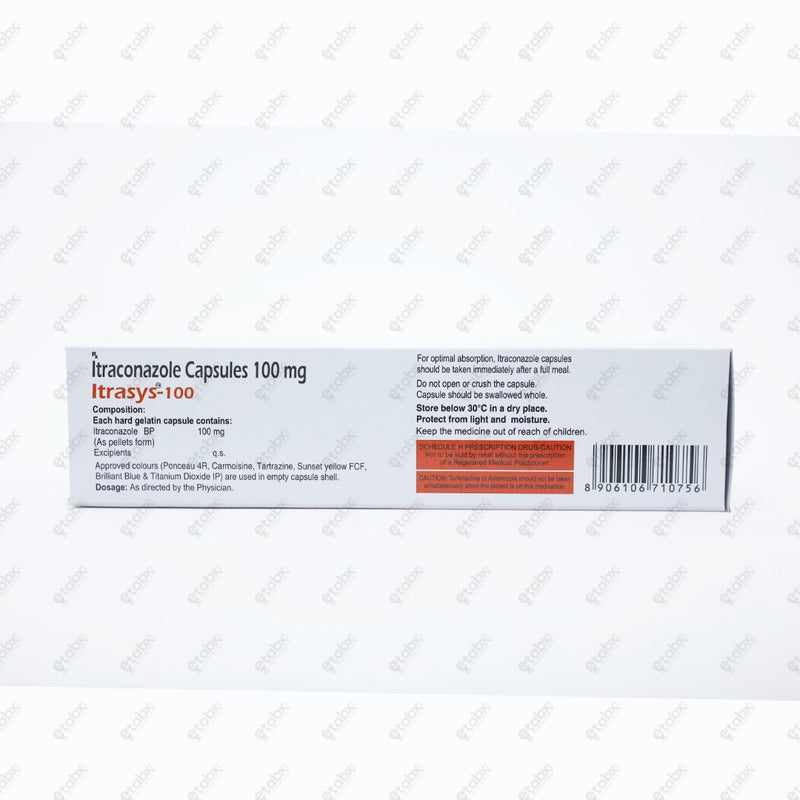 ITRASYS 100 Tablets 4's
