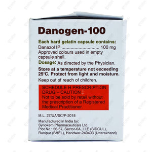 Danogen 100mg Capsule 10s