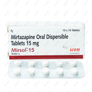 Mirsal 15mg Tablet 10's