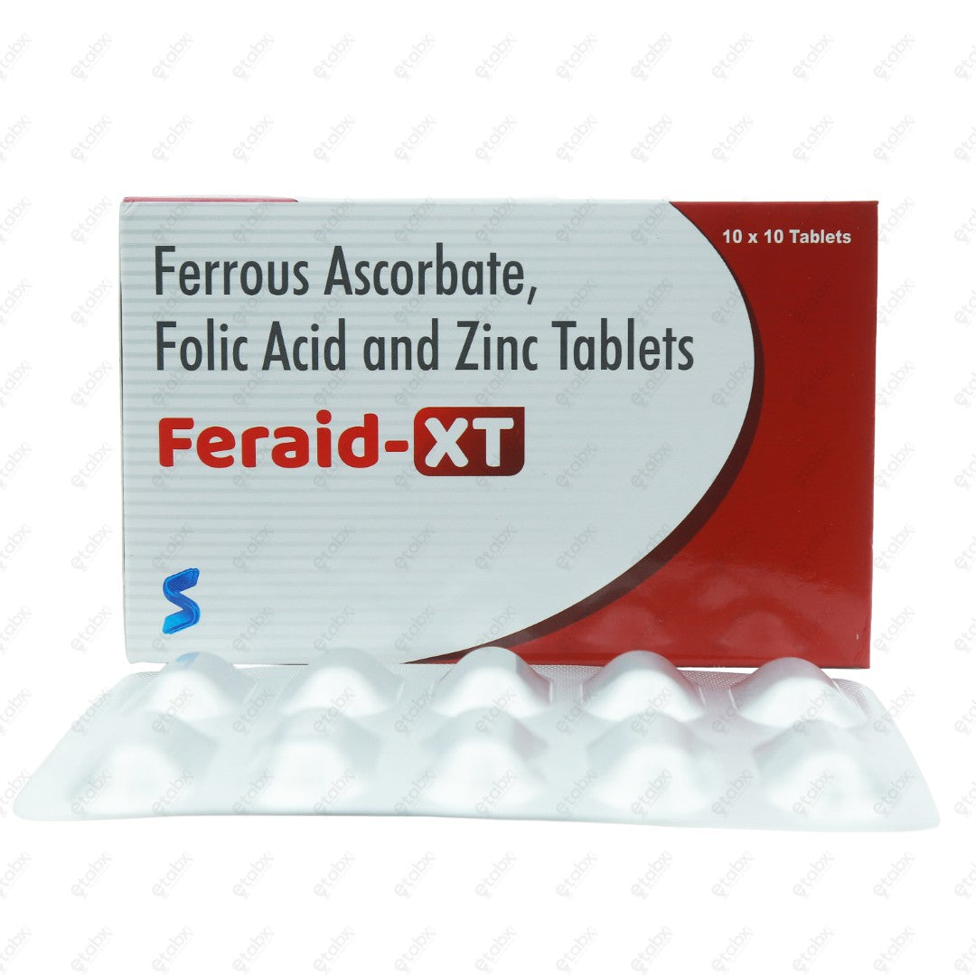 Feraid XT Tablets 10's
