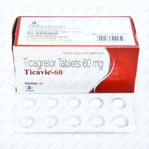TICAVIC 60MG Tablets 10's