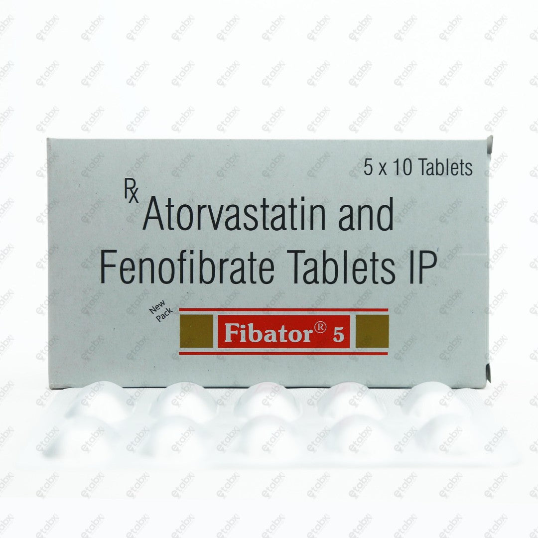 FIBATOR 5mg Tablet 10's