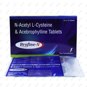 Brofine N Tablet 10's