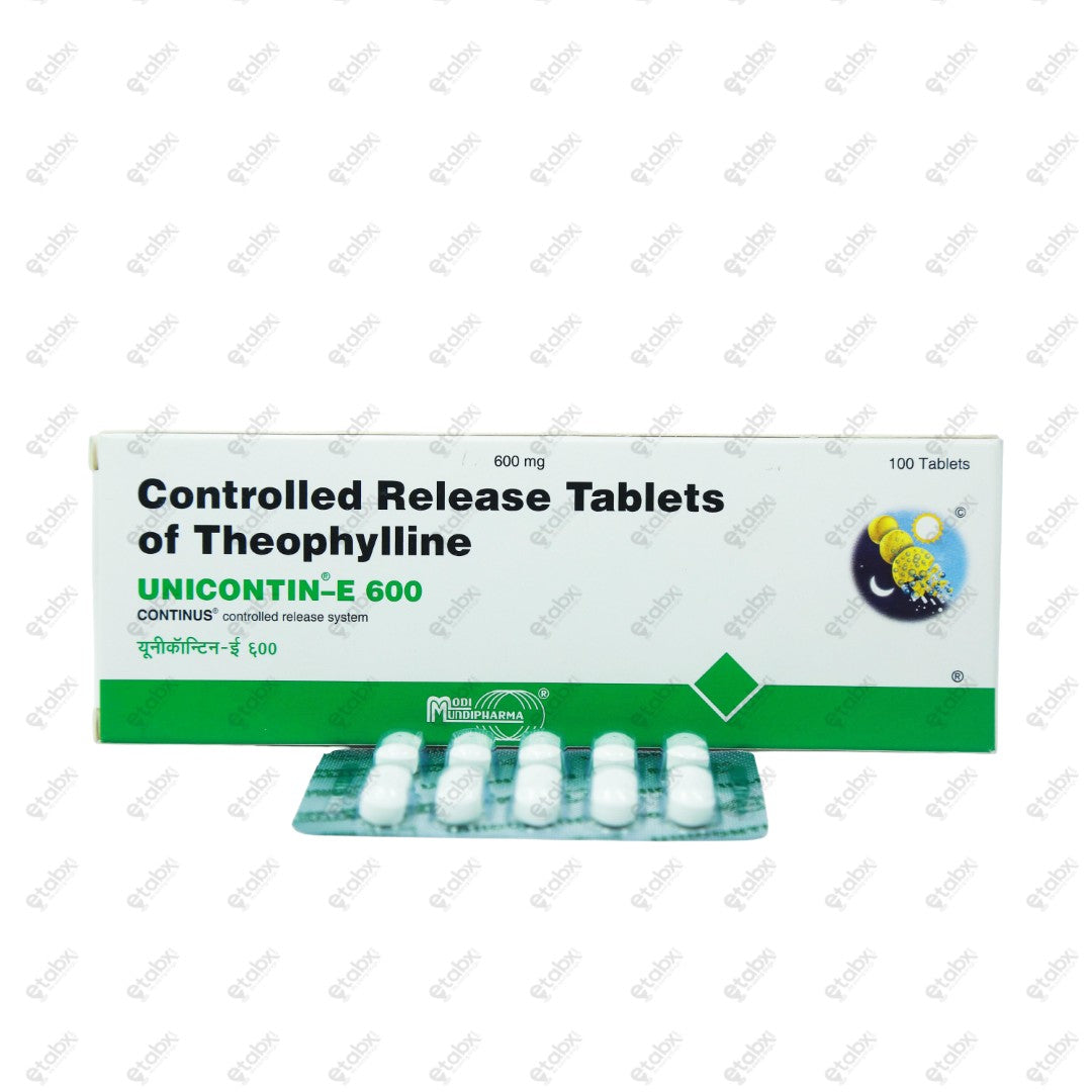 Unicontin E 600mg Tablet 10's