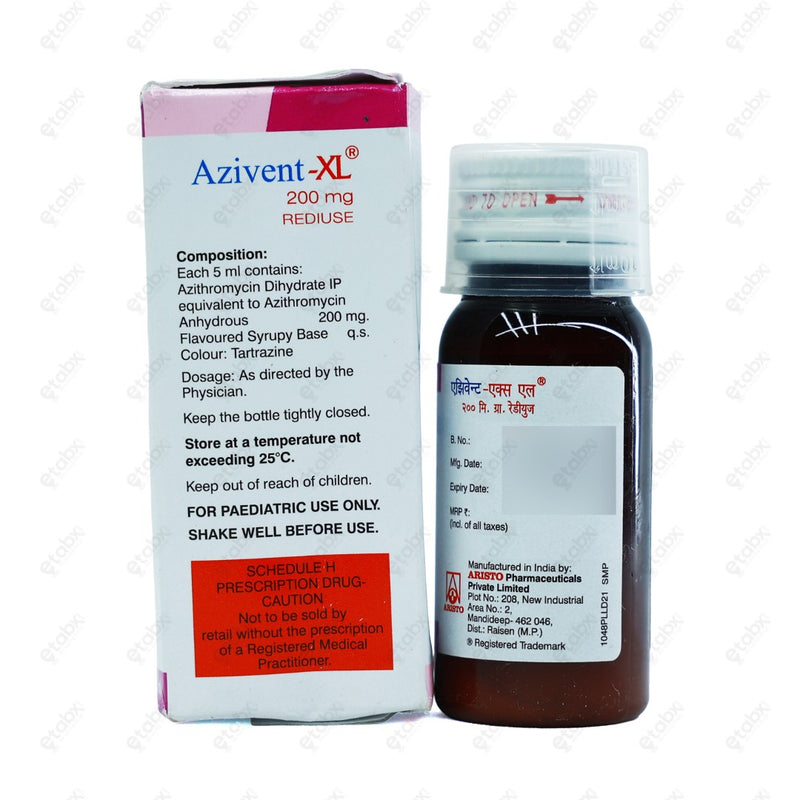Azivent XL 200mg Suspension 30ml