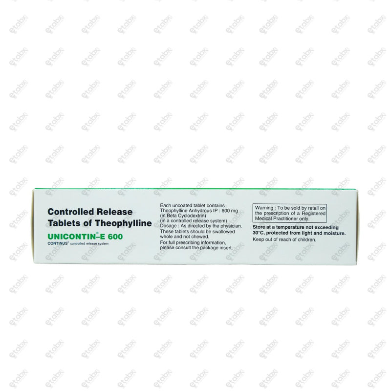 Unicontin E 600mg Tablet 10's