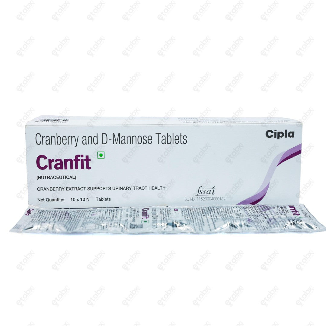 CranFit Tablets 10'S Cranberry Extract
