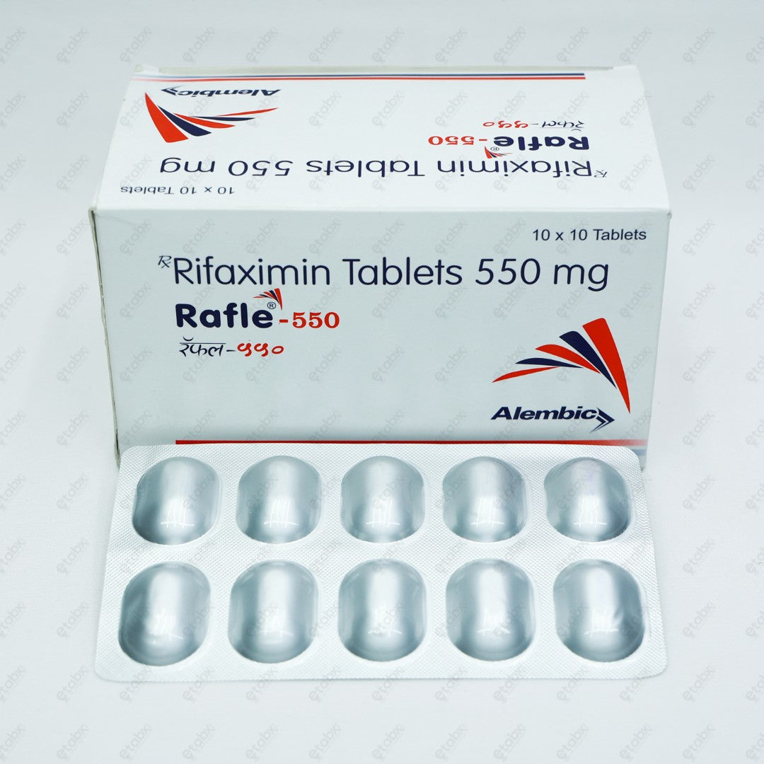 RAFLE 550MG Tablets 10's