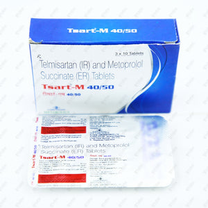 TSART M 40/50 MG Tablet 10's