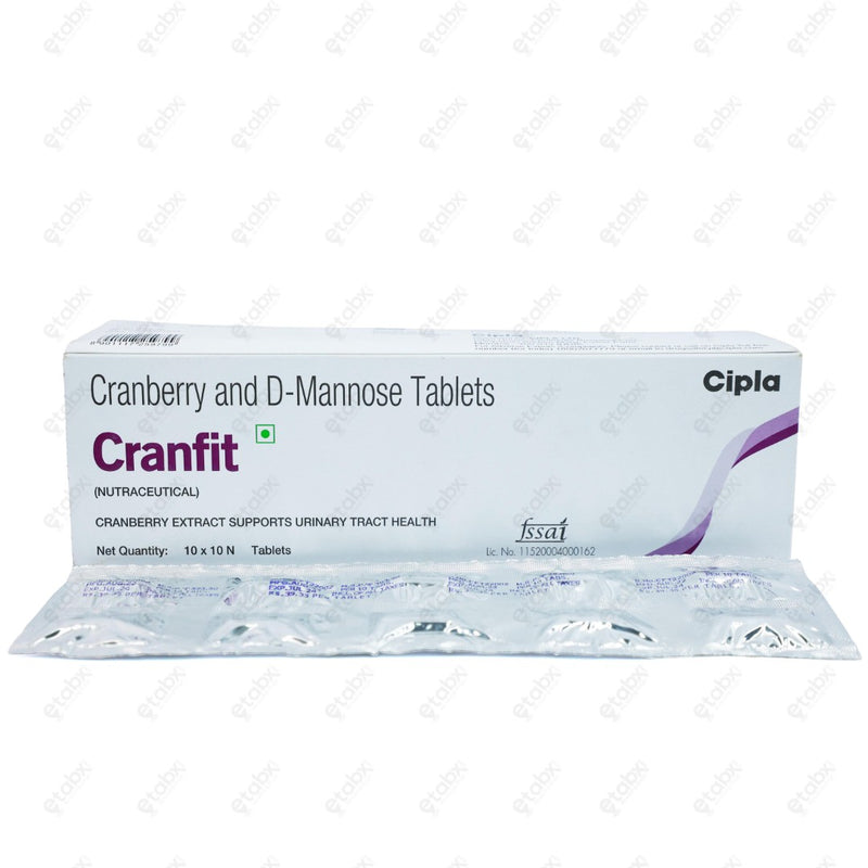 CranFit Tablets 10'S Cranberry Extract