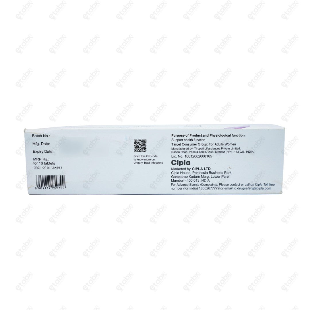 CranFit Tablets 10'S Cranberry Extract