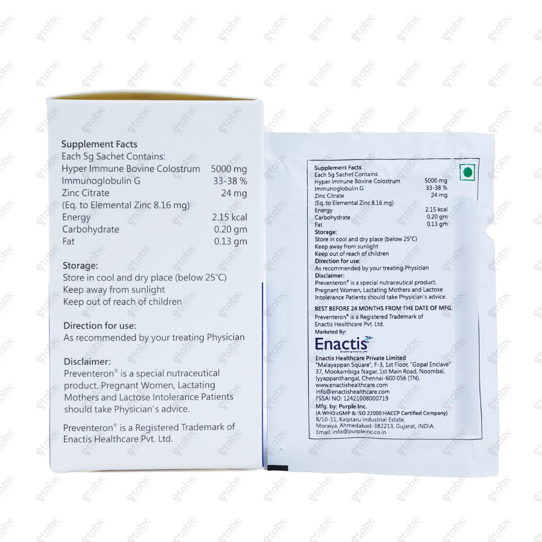 Preventeron Sachet 5gm