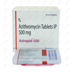 Azirapid 500mg Tablet 6's