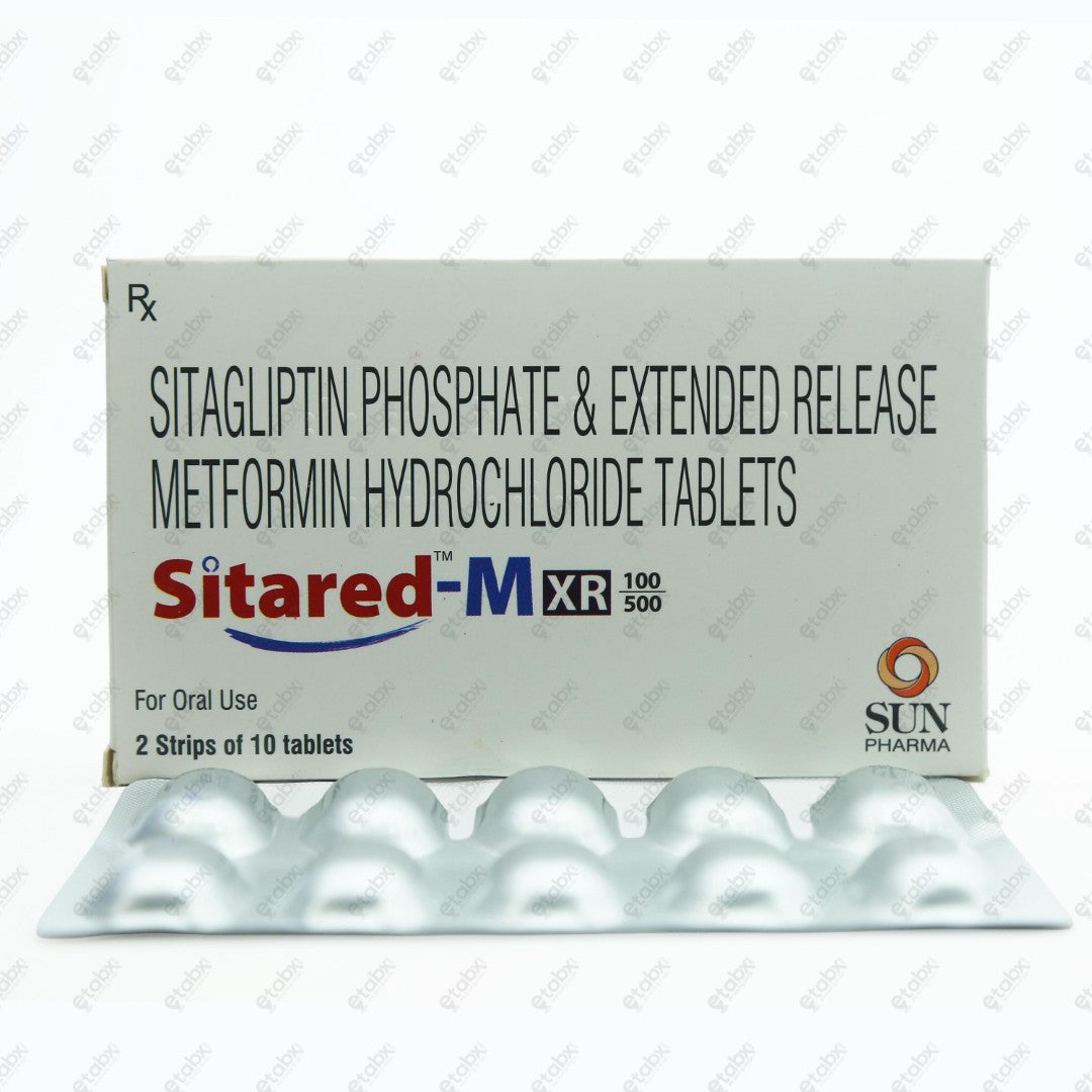 Sitared M XR 100/500 Tablet 10's