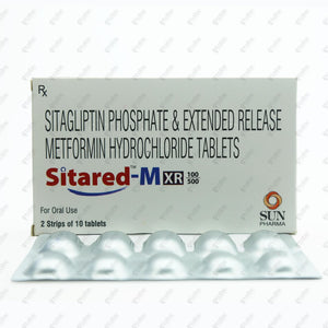 Sitared M XR 100/500 Tablet 10's