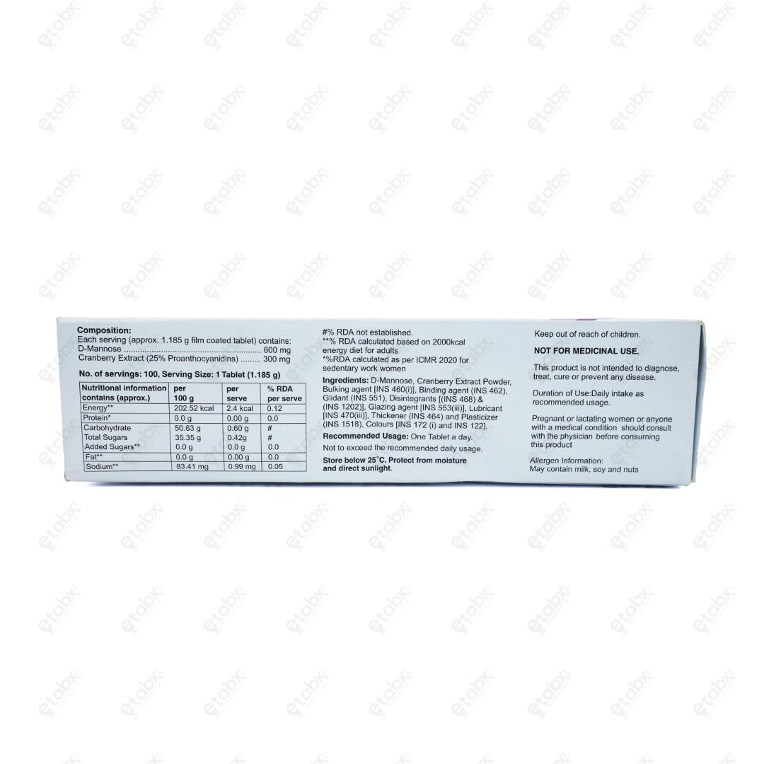 CranFit Tablets 10'S Cranberry Extract