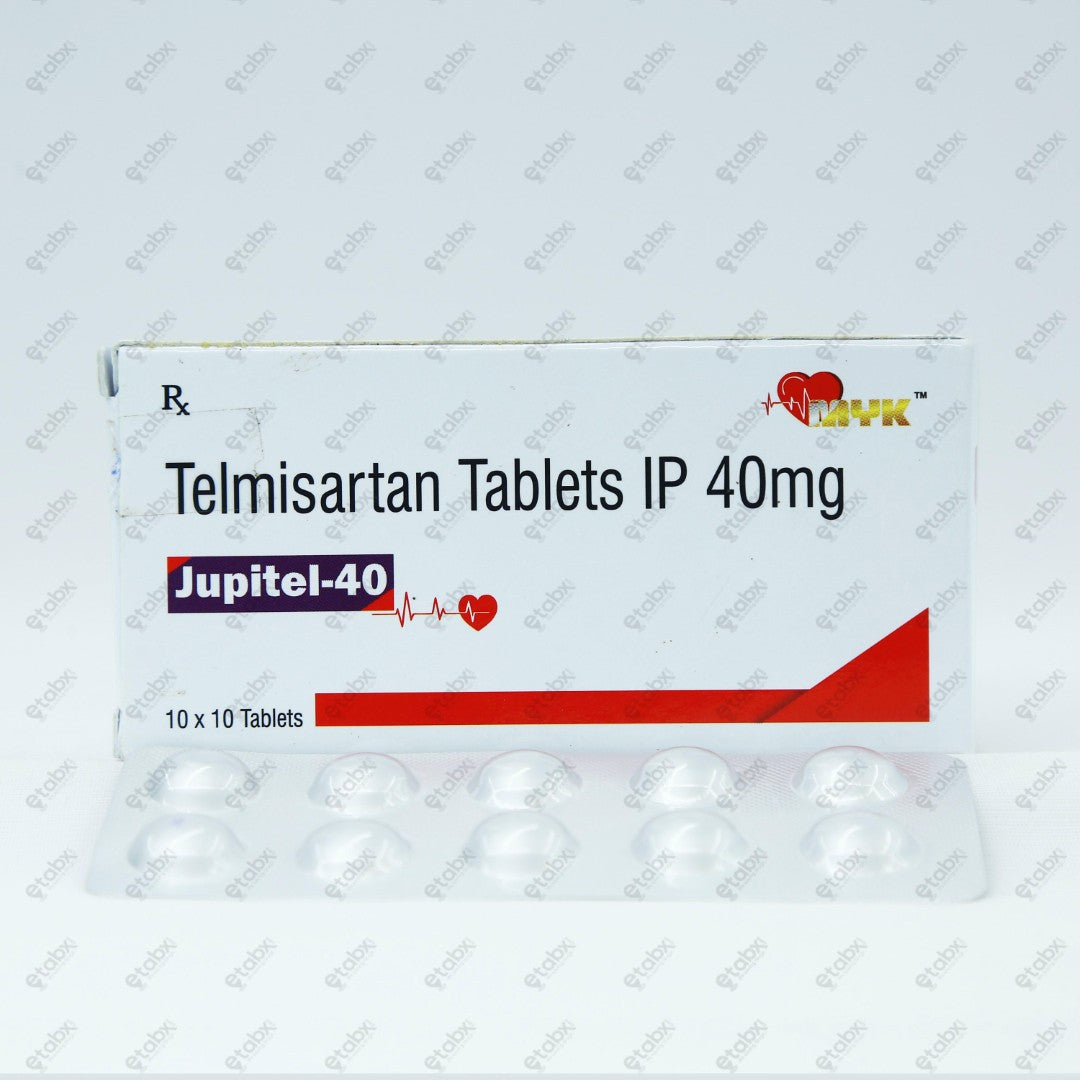 Jupitel 40mg Tablet 10's