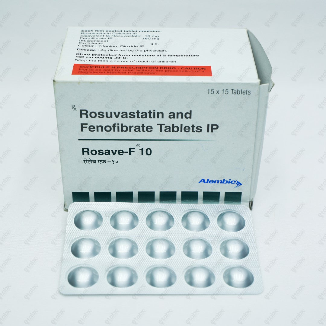 ROSAVE F 10MG Tablets 15's