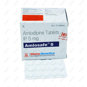 AMLOSAFE 5mg Tablet 15's