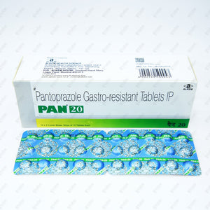 PAN 20mg Tablet 15's