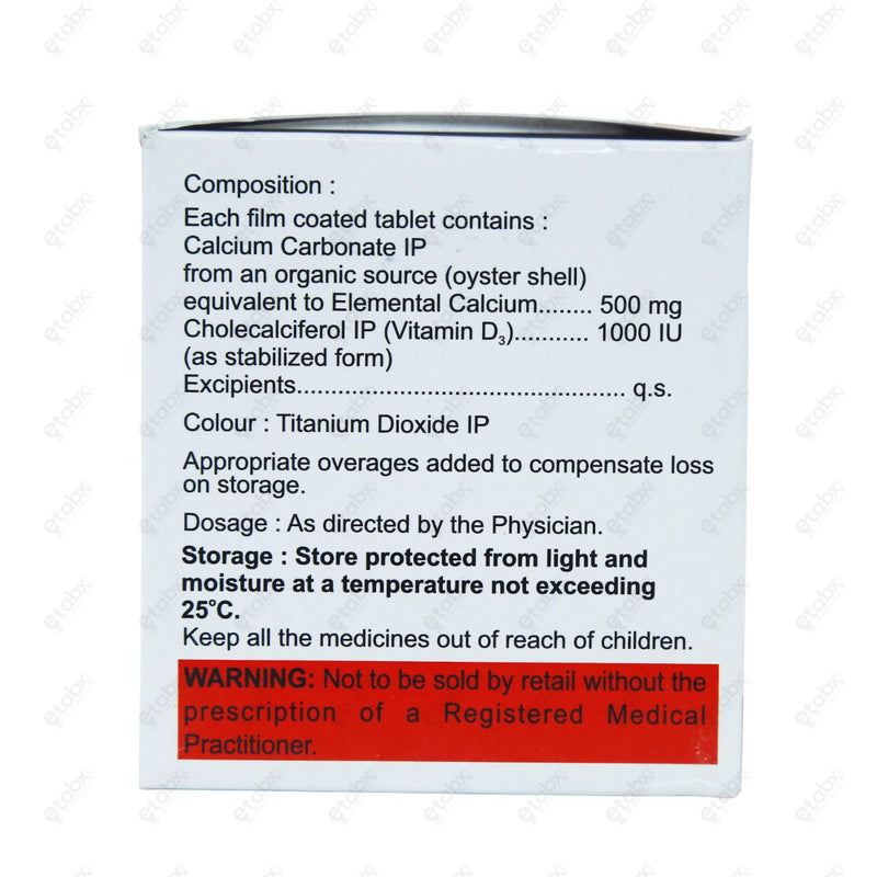 Calshine D Tablet 15's
